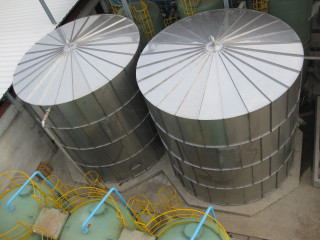 Резервуары 1000 м3 (2х500) для металлургического завода