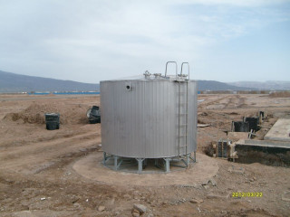 Резервуар 25 м3 для горно-обогатительного комбината